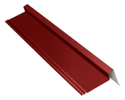 Rive droite-gauche acier galvanise rouge x L.0.9 m