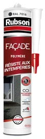 Mastic étanchéite facade polymer RUBSON gris fonce 7016 cart 280ml