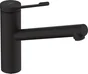 Mitigeur de cuisine noir HANSGROHE Zesis lean