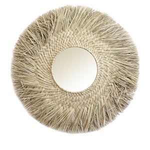 Miroir rond Tanah naturel diam.110 cm