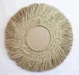 Miroir rond Tanah naturel diam.110 cm