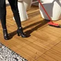 Dalle clip en pin THT SMARTDECK, L.  60 x L.  30 cm x Ep. 25 mm