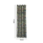 Rideau Nadjila, multicouleur l.140 x H.280 cm