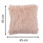 Coussin dolma eva 5 45 x 45 cm rose