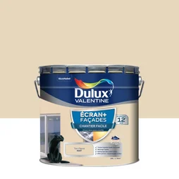 Peinture extérieure façade Ecran+ DULUX VALENTINE ton pierre mat 10l