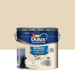 Peinture extérieure façade Ecran+ DULUX VALENTINE meulière mat 10l