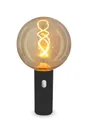 Ampoule decorative rechargeable Negra 400 Lumen noir NEWGARDEN