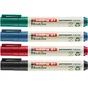 Lot de marqueurs permanents 4 couleurs EDDING ECOLINE 21
