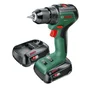 Perceuse visseuse sans fil BOSCH, 18 V 2 Ah, 2 batteries 06039D7002