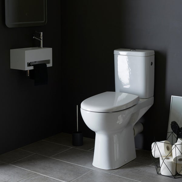 WC a poser sans bride sortie horizontale etudia 3/6 litre nf godart