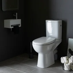 WC a poser sans bride sortie horizontale etudia 3/6 litre nf godart
