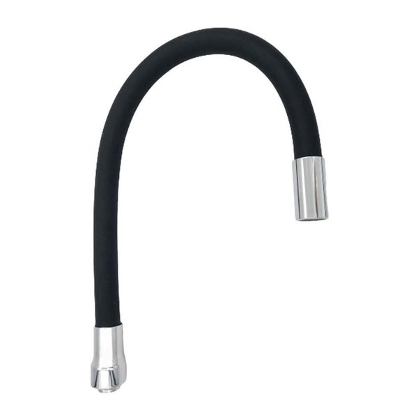 Bec evier flexible 20 x 27 mm noir