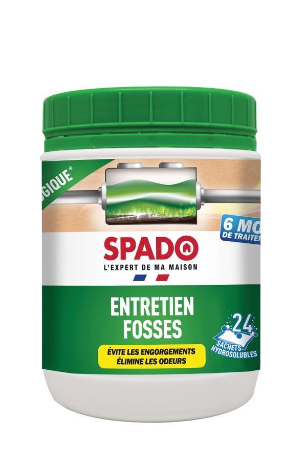 Entretien biologique wc et canalisation, SPADO, 6mois