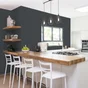 Peinture mur, cuisine et bain RIPOLIN gris anthracite satine 2