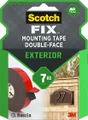 Ruban adhésif double face extérieur SCOTCH L. 5 m x l. 19 mm