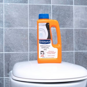 Déboucheur avec javel wc et canalisation STARWAX 1l