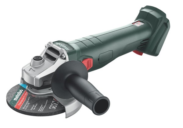 Meuleuse d'angle sans fil 125 mm METABO 602249840, 18 v