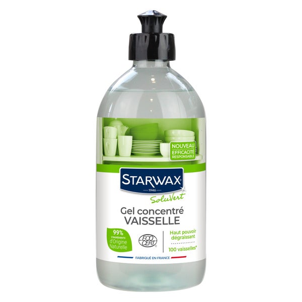 Gel vaisselle starwax soluvert ecodetergent 0l5