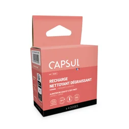 Nettoyant Dégraissant helvet capsul ecodetergent recharge 4 doses
