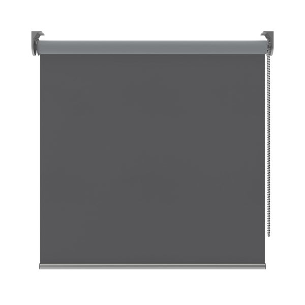 Store enrouleur Reflexe gris, l.40 x H.160 cm, DECOSOL DELUXE