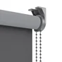 Store enrouleur Reflexe gris, l.75 x H.250 cm, DECOSOL DELUXE