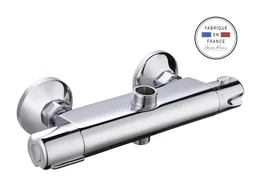 Mitigeur thermostatique douche chrome, EDOUARD ROUSSEAU Albi