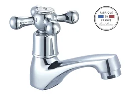 Robinet de lave-mains eau froide chrome, EDOUARD ROUSSEAU Vintae