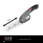 Sculpte-haies et cisaille sur batterie STERWINS L.13.6 cm 7.2 V