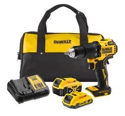 Perceuse visseuse sans fil DEWALT 18 V 4 Ah, 2 batteries DualRun DCD709MDR-QW