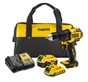 Perceuse visseuse sans fil DEWALT 18 V 4 Ah, 2 batteries DualRun DCD709MDR-QW