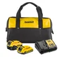 Set de 3 outils sans fil DEWALT Dck371mdr-qw, 18 V 4 Ah, 2 batteries BRUSHLESS DUAL RUN