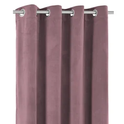 Rideau clarks santal 3 140 x 280 cm vieux rose