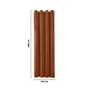 Rideau clarks soda 1 140 x 280 cm marron