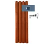 Rideau clarks soda 1 140 x 280 cm marron