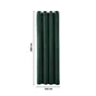 Rideau clarks exotic 1 140 x 280 cm vert
