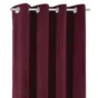 Rideau clarks geisha 1 140 x 280 cm  aubergine