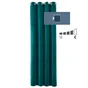 Rideau clarks emerald 0 140 x 280 cm vert
