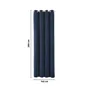 Rideau clarks nemo 1 140 x 280 cm bleu foncé