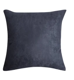Housse de coussin Newmanchester, bleu H.45 x l.45 cm