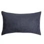 Housse de coussin Newmanchester, bleu H.30 x l.50 cm