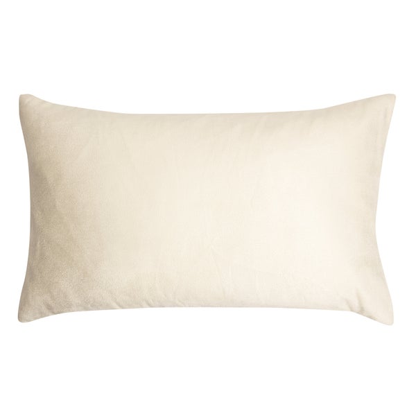 Housse de coussin Newmanchester, écru H.30 x l.50 cm
