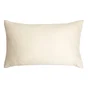 Housse de coussin Newmanchester, écru H.30 x l.50 cm