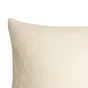 Housse de coussin Newmanchester, écru H.30 x l.50 cm