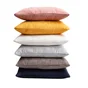 Housse de coussin Newmanchester, jaune H.30 x l.50 cm