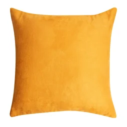 Housse de coussin Newmanchester, jaune H.45 x l.45 cm