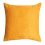 Housse de coussin Newmanchester, jaune H.45 x l.45 cm