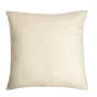 Housse de coussin Newmanchester, écru H.60 x l.60 cm