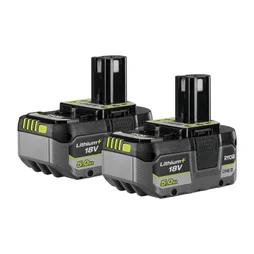 Pack batterie RYOBI, 18 V, 5 Ah Rb1850x2f12g lithium-ion
