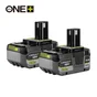 Pack batterie RYOBI, 18 V, 5 Ah Rb1850x2f12g lithium-ion