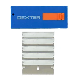 Lot de 3 lames de rechange pour grattoir DEXTER